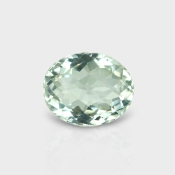 Green Amethyst 15.06x11.96mm Checkerboard Oval AAA Loose Gemstone - 182014