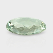 Green Amethyst 17.38x11.68mm Checkerboard Oval AAA Loose Gemstone - 182021