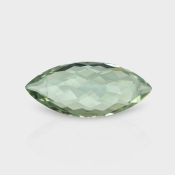 Green Amethyst 27x11.90mm Checkerboard Marquise AAA Loose Gemstone - 182028