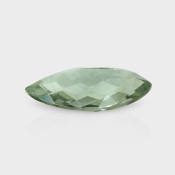 Green Amethyst 27x11.90mm Checkerboard Marquise AAA Loose Gemstone - 182028