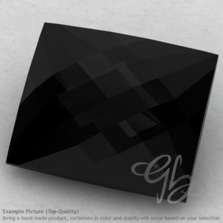 Black Onyx Baguette Shape Calibrated Briolettes