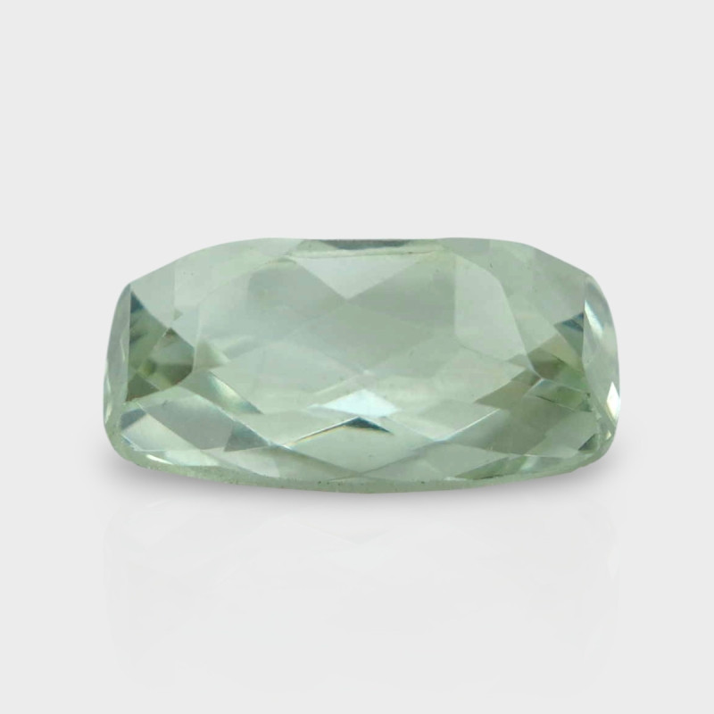 Green Amethyst 15.60x9.80mm Checkerboard Cushion AA+ Loose Gemstone - 182041