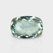 Green Amethyst 17.25x12mm Checkerboard Cushion AA+ Loose Gemstone - 182043