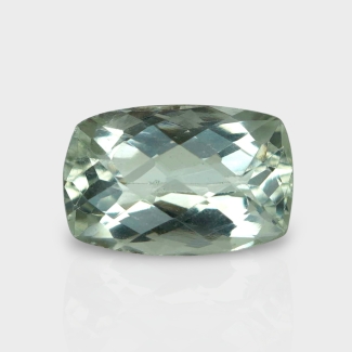Green Amethyst 14.85x9.80mm Checkerboard Cushion AAA Loose Gemstone - 182044