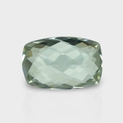 Green Amethyst 14.85x9.80mm Checkerboard Cushion AAA Loose Gemstone - 182044