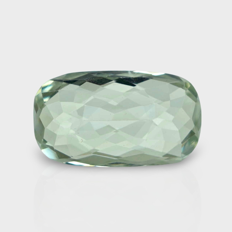 Green Amethyst 17.25x9.90mm Checkerboard Cushion AAA Loose Gemstone - 182045