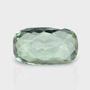 Green Amethyst 17.25x9.90mm Checkerboard Cushion AAA Loose Gemstone - 182045