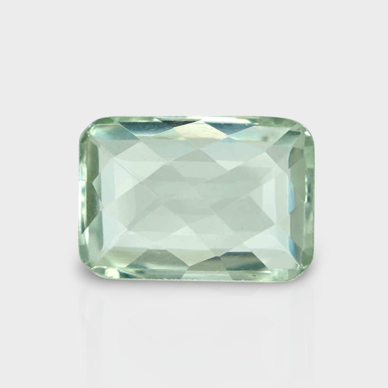 Green Amethyst 16.70x11.70mm Checkerboard Octagon AA+ Loose Gemstone - 182047