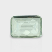 Green Amethyst 16.70x11.70mm Checkerboard Octagon AA+ Loose Gemstone - 182047