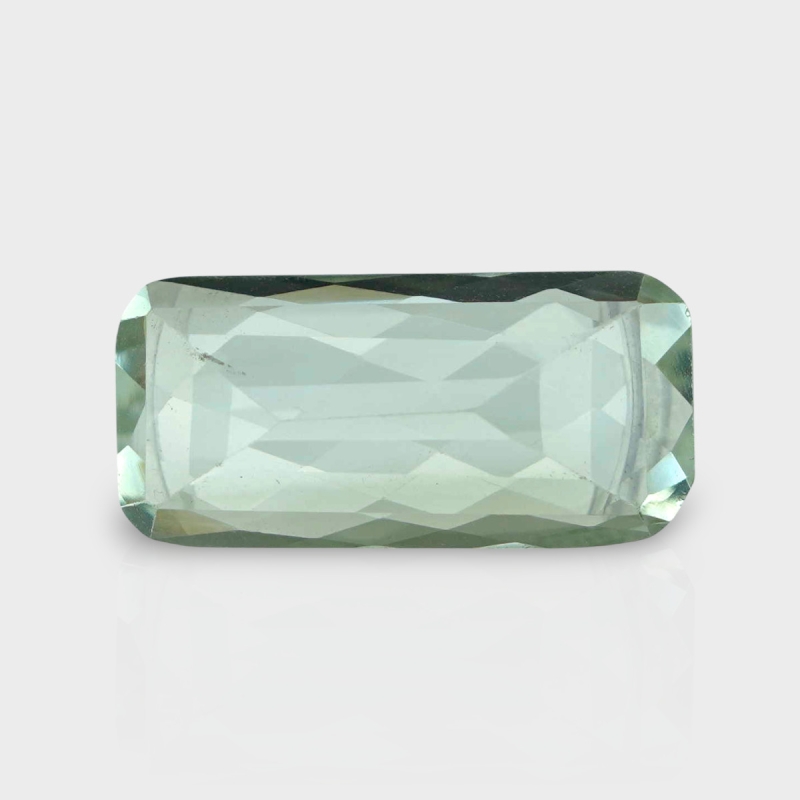 Green Amethyst 19.70x9.40mm Checkerboard Octagon AA+ Loose Gemstone - 182048