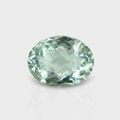 Green Amethyst 18.43x14.25mm Checkerboard Oval AA+ Loose Gemstone - 182049
