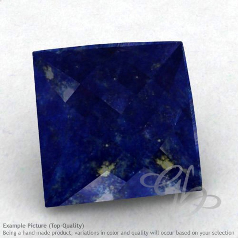 Lapis Lazuli Square Shape Calibrated Briolettes