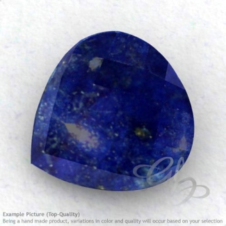 Lapis Lazuli Heart Shape Calibrated Briolettes
