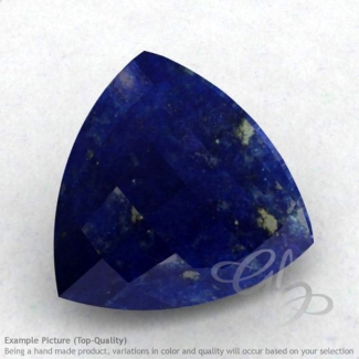 Lapis Lazuli Trillion Shape Calibrated Briolettes