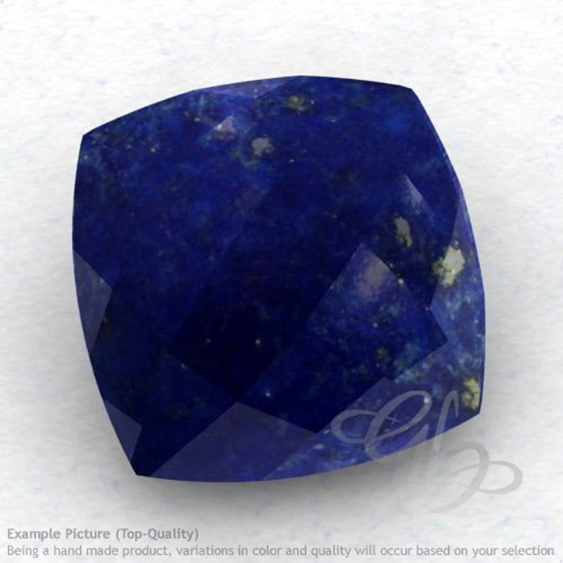 Lapis Lazuli Square Cushion Shape Calibrated Briolettes