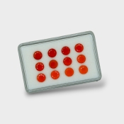 Carnelian 6mm Faceted Round AAA Gemstones Parcel - 181831