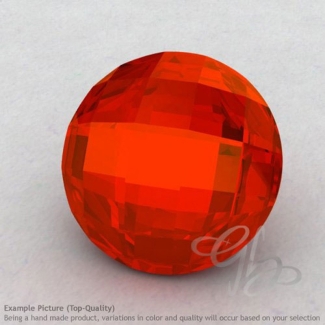 Carnelian Round Shape Calibrated Briolettes