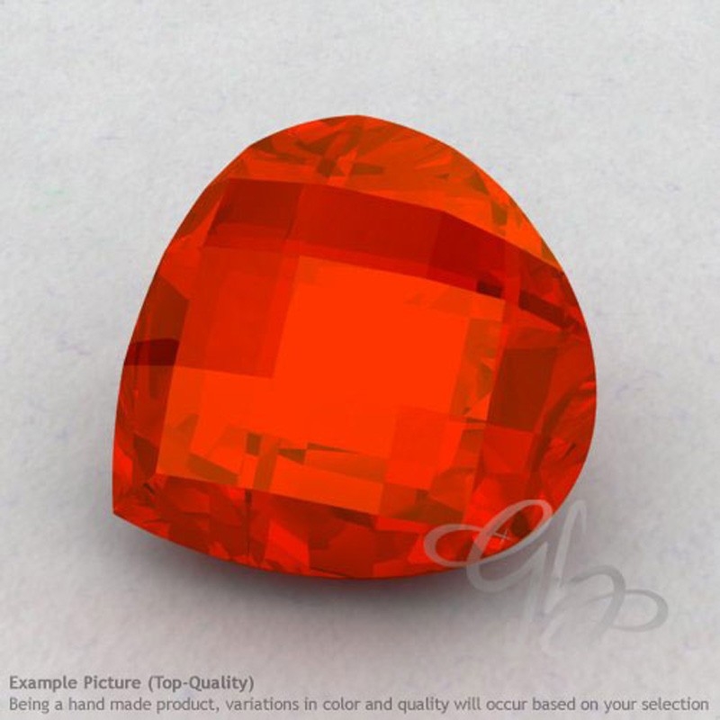 Carnelian Heart Shape Calibrated Briolettes