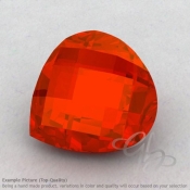 Carnelian Heart Shape Calibrated Briolettes