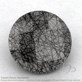 Black Rutile Round Shape Calibrated Briolettes