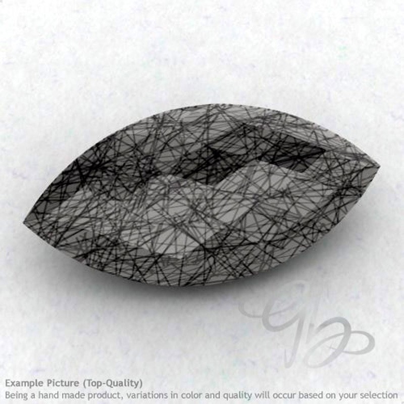 Black Rutile Marquise Shape Calibrated Briolettes