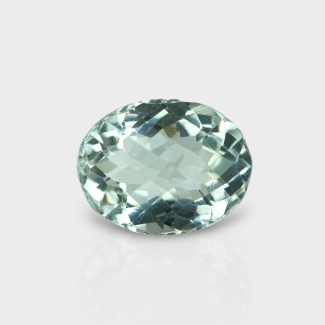 Green Amethyst 16.20x12.85mm Checkerboard Oval AAA Loose Gemstone - 181600