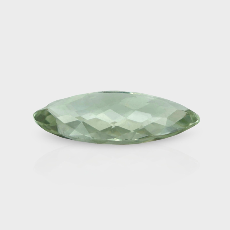 Green Amethyst 27.50x12.30mm Checkerboard Marquise AAA Loose Gemstone - 181631