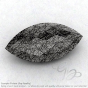 Black Rutile Marquise Shape Calibrated Briolettes