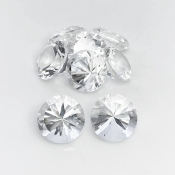 Crystal Quartz 11mm Diamond Cut Round AA+ Gemstones Parcel - 182057