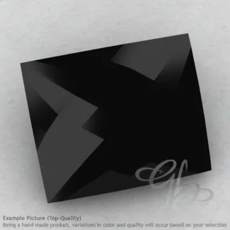 Black Spinel Baguette Shape Calibrated Briolettes