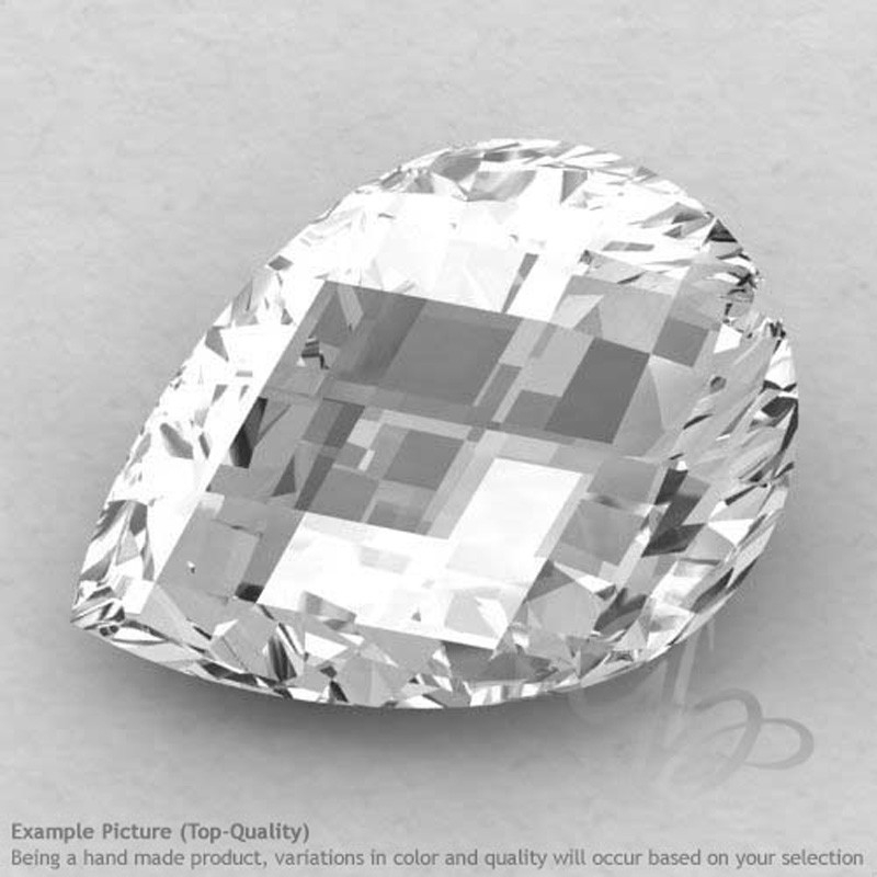 Crystal Quartz Pear Shape Calibrated Briolettes