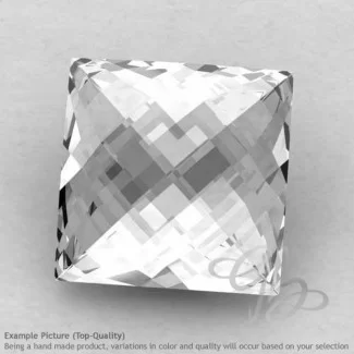 Crystal Quartz Square Shape Calibrated Briolettes