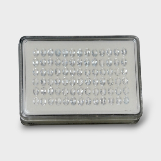 White Topaz 6x4mm Faceted Oval AAA Gemstones Parcel - 181714