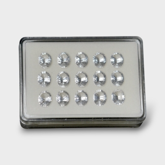 Crystal Quartz 11x9mm Concave Cut Oval AAA Gemstones Parcel - 181759