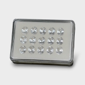 Crystal Quartz 11x9mm Concave Cut Oval AAA Gemstones Parcel - 181759