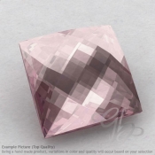 Rose Quartz Square Shape Calibrated Briolettes