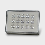 Crystal Quartz 11x9mm Concave Cut Oval AAA Gemstones Parcel - 181760