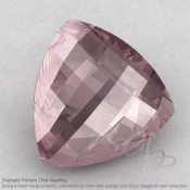 Rose Quartz Trillion Shape Calibrated Briolettes