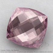 Rose Quartz Square Cushion Shape Calibrated Briolettes