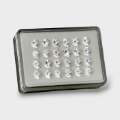 Crystal Quartz 9mm Diamond Cut Round AAA Gemstones Parcel - 181764