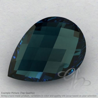 London Blue Topaz Pear Shape Calibrated Briolettes