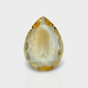 Citrine 18.07x13.13mm Faceted Pear A+ Loose Gemstone - 182275