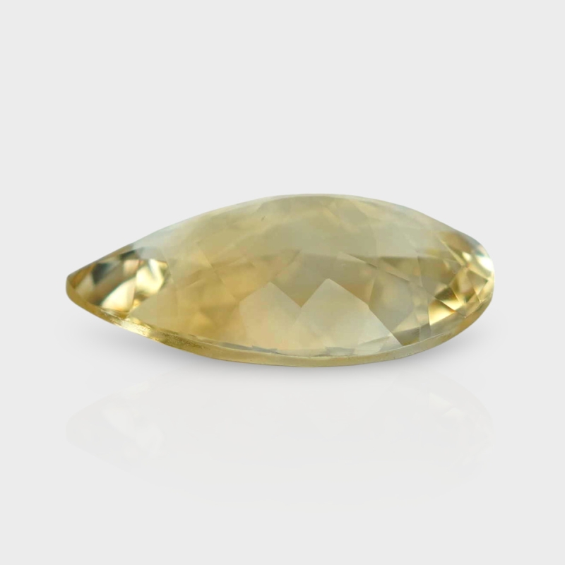 Citrine 18.07x13.13mm Faceted Pear A+ Loose Gemstone - 182275