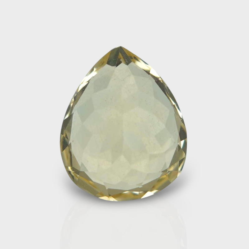Citrine 12.11x9.98mm Faceted Pear A+ Loose Gemstone - 182284