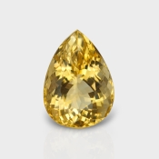 Citrine 18.10x13.05mm Faceted Pear A+ Loose Gemstone - 180539