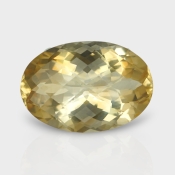 Citrine 20.30x14mm Checkerboard Oval A+ Loose Gemstone - 181530