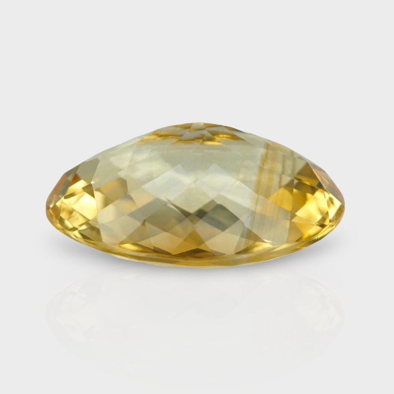 Citrine 20.30x14mm Checkerboard Oval A+ Loose Gemstone - 181530
