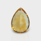 Citrine 14.25x10.33mm Faceted Pear AA+ Loose Gemstone - 181534