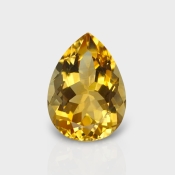 Citrine 14.25x10.33mm Faceted Pear AA+ Loose Gemstone - 181534