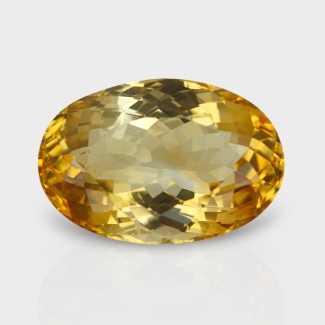 Citrine 20.60x13.90mm Faceted Oval A+ Loose Gemstone - 181553